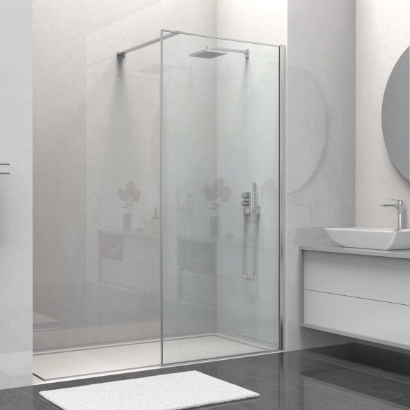 Vincea Душевая перегородка Волк-Ин (Walk-In) VSW-1HS900CL, 900*2000, хром, стекло прозрачное