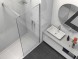 Vincea Душевая перегородка Волк-Ин (Walk-In) VSW-1HS900CL, 900*2000, хром, стекло прозрачное