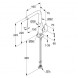 Смеситель KLUDI PURE&amp;STYLE 400243975 для раковины на одно отверстие высокий