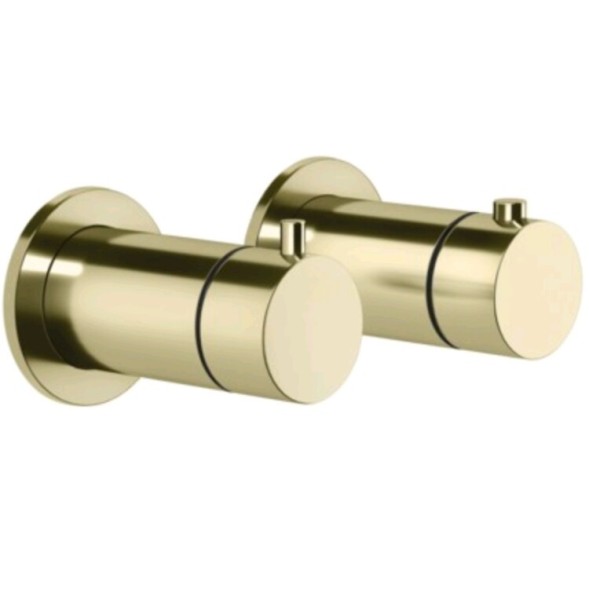 Gessi Смеситель для душа, Anello, на 3 потребителя, цвет латунь  63335#710