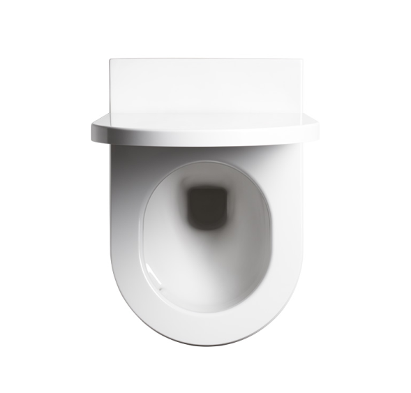 Унитаз HATRIA FUTURA Y9B901 напольный приставной безободковый слив Vortex цвет белый