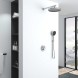 Vincea Душевой комплект Инспаер (Inspire) VSFW-3I22MT2CH встраиваемый, термостатический, двухрежимный, хром
