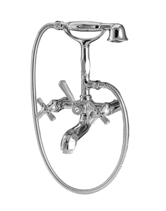 Nicolazzi Смеситель для ванны и душа Teide Four 1901 CR 45 цвет хром