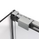 Vincea Душевой уголок Стелла (Stella) VSR-1ST8016CLB, 1600*800, черный, стекло прозрачное