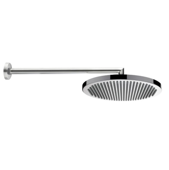 Верхний душ Bossini Apice H70430I.030 ?280 мм настенный с кронштейном Easy Clean цвет хром