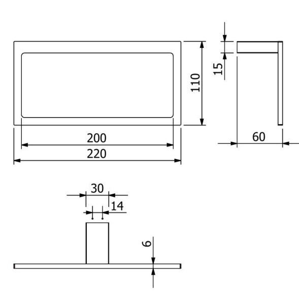 Держатель полотенца KLUDI VELA C 3197839 кольцо