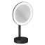 Зеркало косметическое KLUDI VELA R 58995N2F настольное с подсветкой 3х кратное увеличение