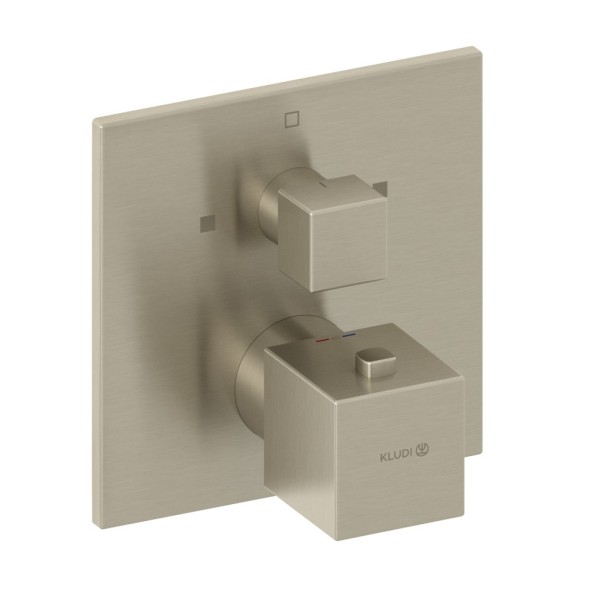 Термостат KLUDI DECUS 54810N575 для ванны и душа встраиваемый на 2 потребителя внешняя часть