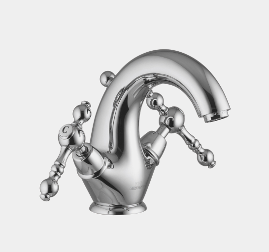 Смеситель для раковины, Fima Carlo Frattini, Epoque, цвет-бронза античная F5061/2BR