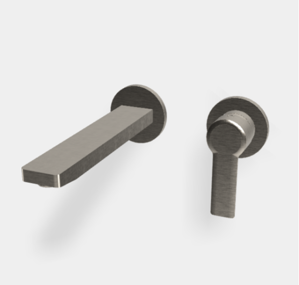 Смеситель для раковины, Fima Carlo Frattini, Mast, цвет-никель брашированный F3141WLX8SN