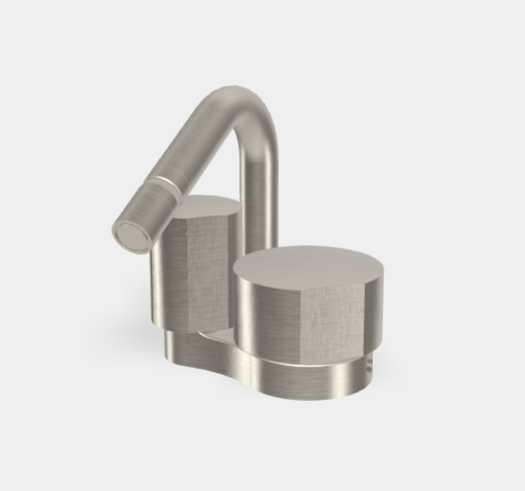 Смеситель для раковины, Fima Carlo Frattini, So, цвет-никель брашированный F3172SN