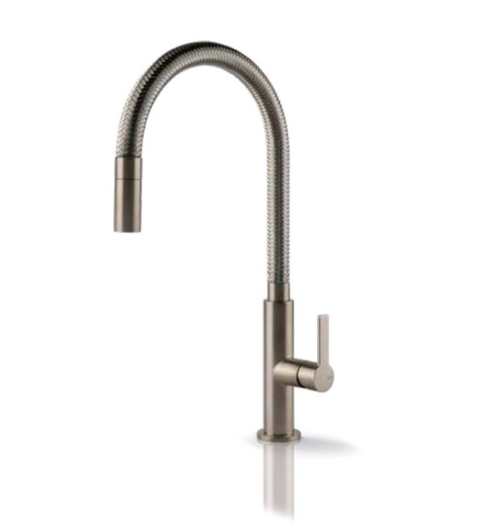 Gessi Смеситель для кухни, Mesh, цвет Никель матовый 60003#149