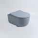 Vincea Унитаз подвесной Эво (Evo) VT1-34SMO безободковый, цвет океан матовый, ультратонкое микролифт сиденье