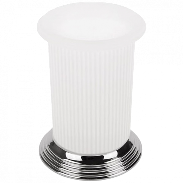 Стакан COLOMBO DESIGN HERMITAGE B3341 настольный цвет хром