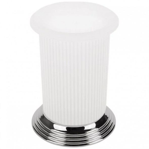 Стакан COLOMBO DESIGN HERMITAGE B3341 настольный цвет хром