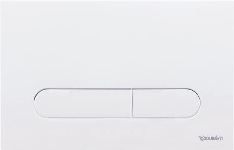 Duravit Клавиша смыва, DuraSystem, для унитаза, шгв 230*6,5*150,5, цвет белый WD5009011000/WF5100011010
