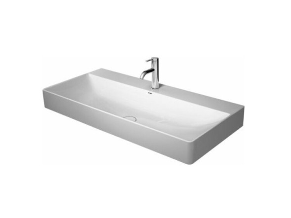 Duravit Раковина, DuraSquare, шгв 1000*470*145, отверстия для смесителя-1, цвет белый 2353100071