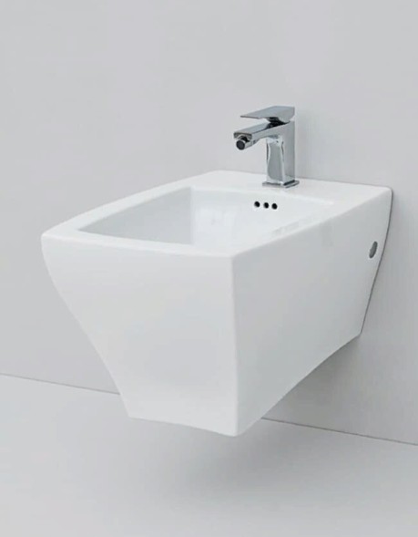 Биде Artceram Jazz подвесной с одним отверстием  цвет белый JZB001 01 00