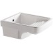 Раковина GALASSIA MI NERVA 2008 хозяйственная встраиваемая сверху на тумбу 9011