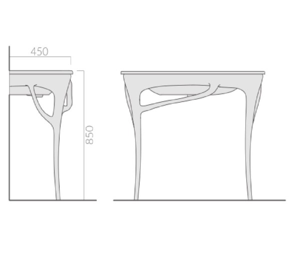 Консоль GALASSIA ERGO 7156 напольная цвет дерево