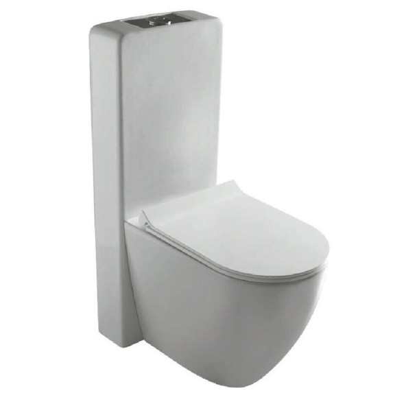 Унитаз GALASSIA Dream 7316 7113 напольный с бачком монолит цвет белый глянцевый