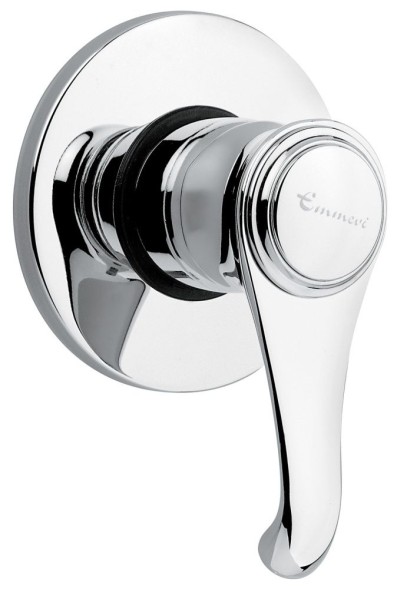 Emmevi Tiffany, встраиваемый смеситель для душа, цвет белый-золото 6009/BO