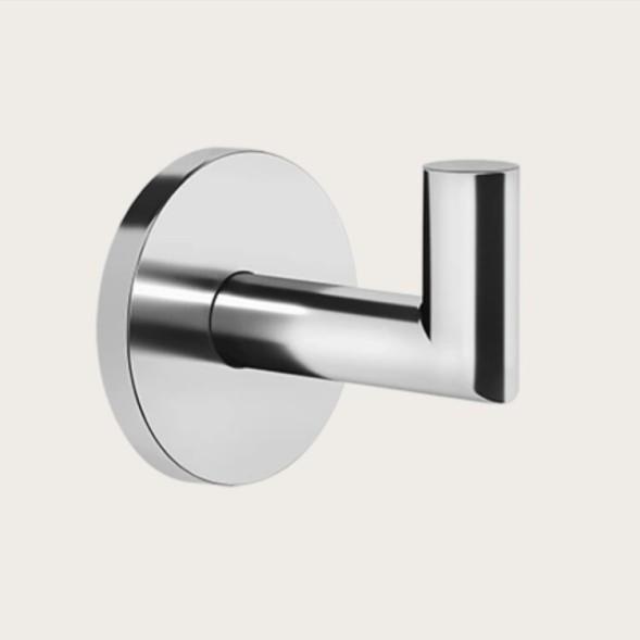 Gessi Крючок, шгв 50*77*50, цвет черный брашированный металл  63621#707