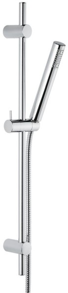 Emmevi, душевой комплект: штанга, лейка, шланг. C02668, цвет хром C02668CR