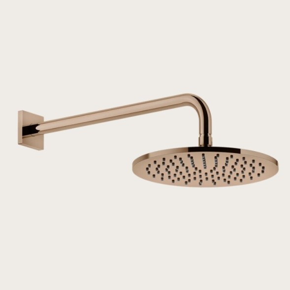 Gessi Верхний душ, Rettangolo, 300*300, цвет золото   15185#246