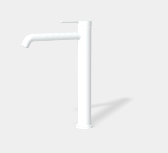 Смеситель для раковины, Fima Carlo Frattini, Snap, цвет-белый матовый F3111/HBS.1