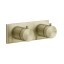 Gessi Смеситель для душа, 316 Bath Shower, на 2 потребителя, цвет Латунь матовая  54034#727