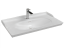 Раковина накладная ISVEA Stella прямоугольная 90см, с отв. под смес., без д/к арт. цвет белый глянцевый 10ST50090