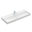 Villeroy&amp;Boch Раковина, Collaro, шгв 1200*470*160, отверстия для смесителя-1 сквозное, 2 промаркированных, CeramicPlus, цвет-альпийский белый 4A33C5R1