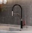 Gessi Смеситель для кухни, Officine V, цвет Никель матовый#Matte Black 60205#599