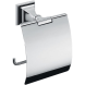 Держатель туалетной бумаги COLOMBO DESIGN PORTOFINO B3291 с крышкой цвет хром