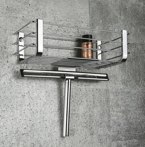 Держатель для скребка COLOMBO DESIGN MENSOLA B9644 цвет нержавеющая сталь