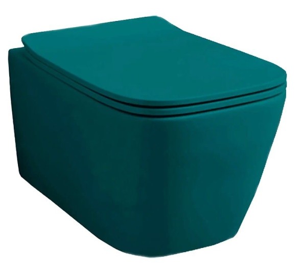 Унитаз Artceram A16 подвесной безободковый  цвет Green foresta ASV003 43 00
