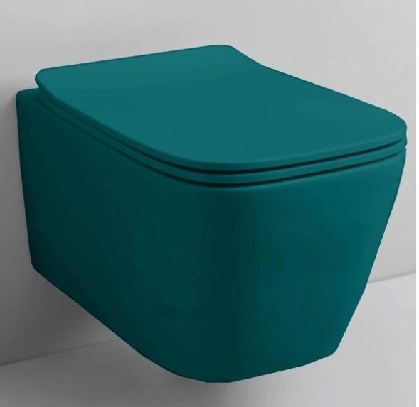 Унитаз Artceram A16 подвесной безободковый  цвет Green foresta ASV003 43 00