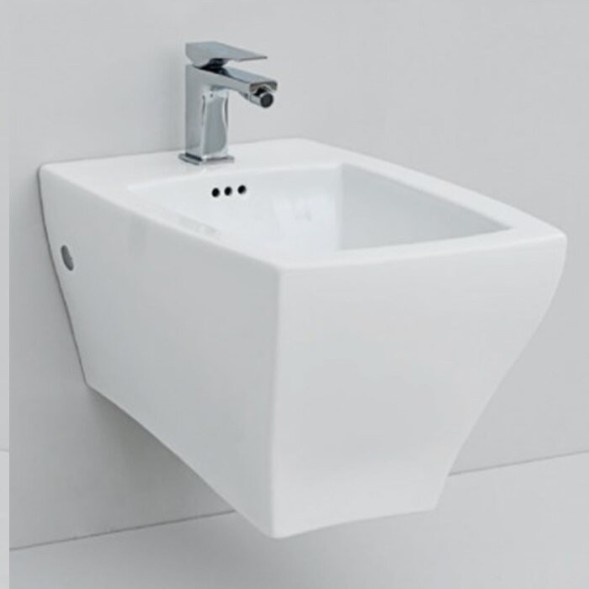 Биде Artceram Jazz подвесной с одним отверстием  цвет белый матовый JZB001 05 00