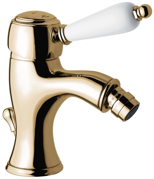 Emmevi Laguna, однорычажный смеситель для биде с донным клапаном, цвет бронза 40064/BR