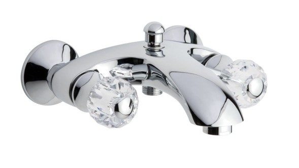 Emmevi Deco Cristall, смеситель для ванны без набора для душа, цвет хром 12001CRICR