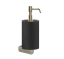 Gessi Дозатор для жидкого мыла, Rilievo, шгв 75*121*222, цвет дозатора черный#брашированный никель l