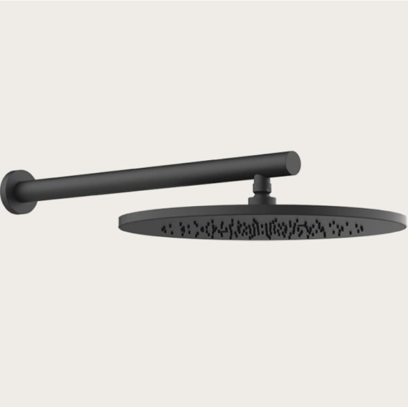 Gessi Верхний душ, 200*620, цвет черный металл  45163#706