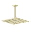 Gessi Верхний душ, Rettangolo, 300*300, цвет Матовая латунь  15185#727