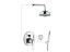 Emmevi Neco, душевой комплект 910CR, цвет хром 910CR