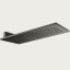 Gessi Верхний душ, VENTI20, 229*229, цвет черный металл  65148#706