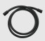 Gessi Шланг для душа, Technical Accessories, Darkflex, длина шланга, мм 1500, цвет черный матовый Matt Black, Nero Opaco  54137#299