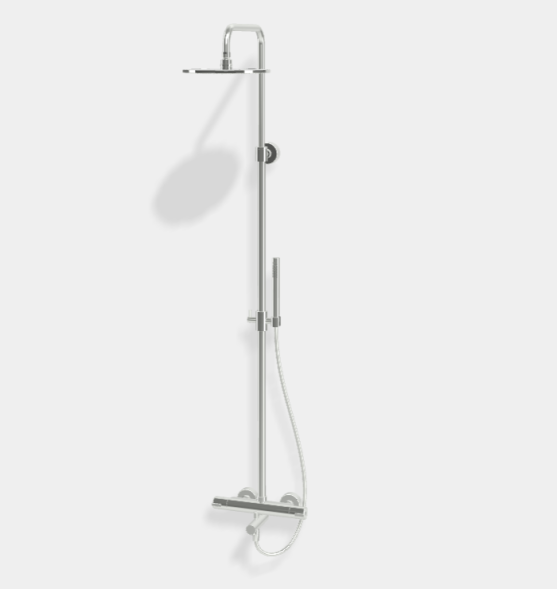 Душевая стойка, Fima Carlo Frattini, Shower column, цвет-хром F3154/R256CR