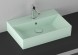 Раковина ISVEA SistemaZ Frame накладная ШГВ 600*420*132 отверстия для смесителя 1 цвет мятно зеленый матовый 10SF50060-2T