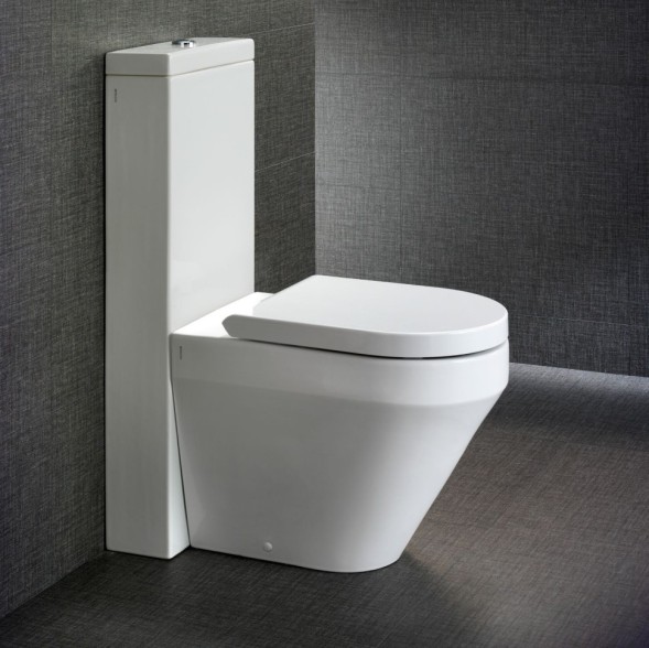 Бачок HATRIA MONOLITH Y0MK01 напольный монолит цвет белый